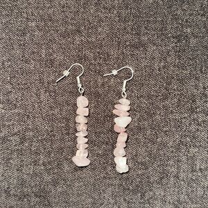 Rose Quartz Earrings